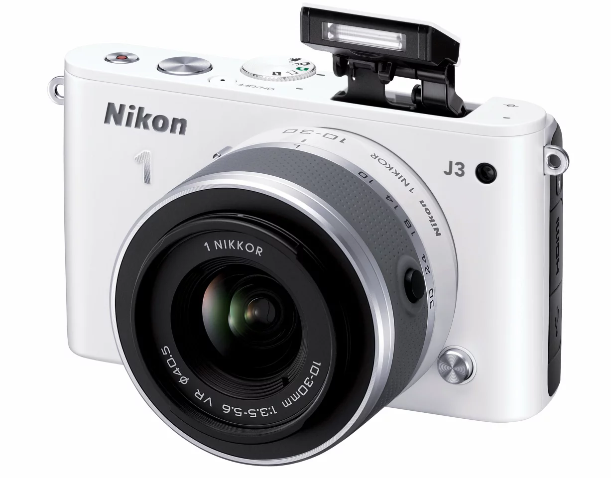 On the top of the Nikon 1 J3 to access manual exposure controls (P,S,A,M) and other image modes