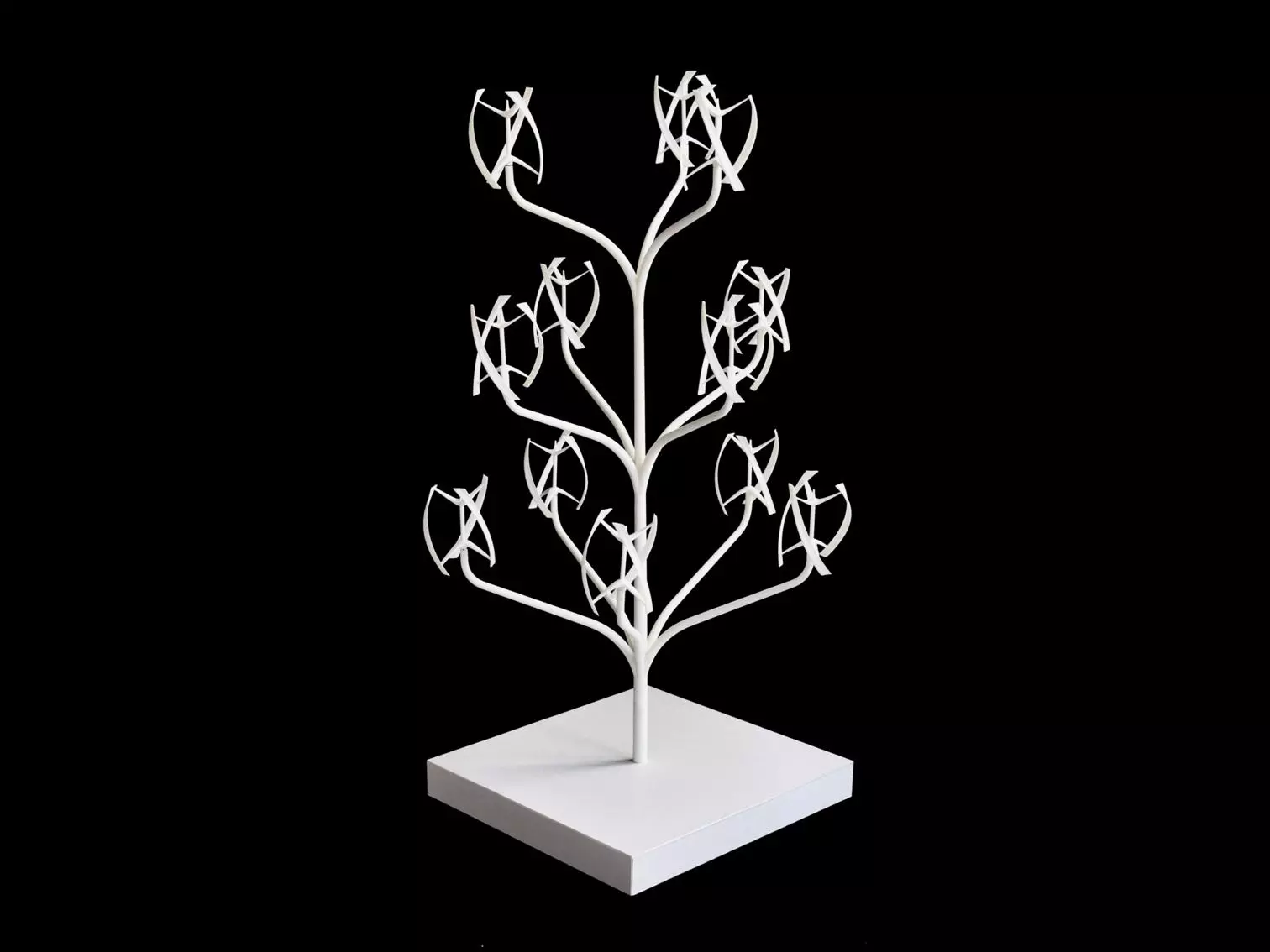 Rendering of a 12 turbine Power Flowers installation