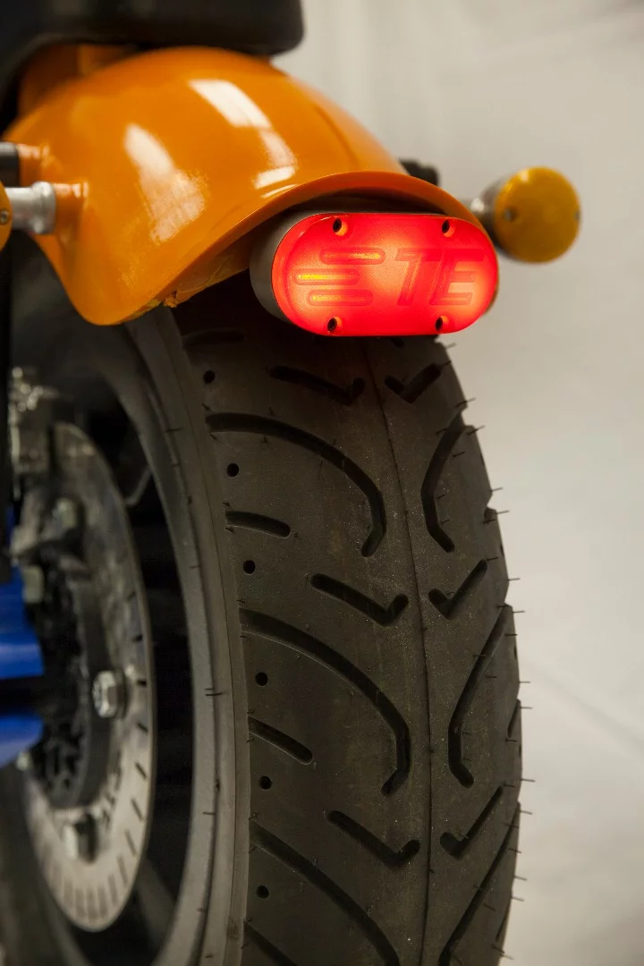 All the electrical components work properly on TE's prototype motorcycle