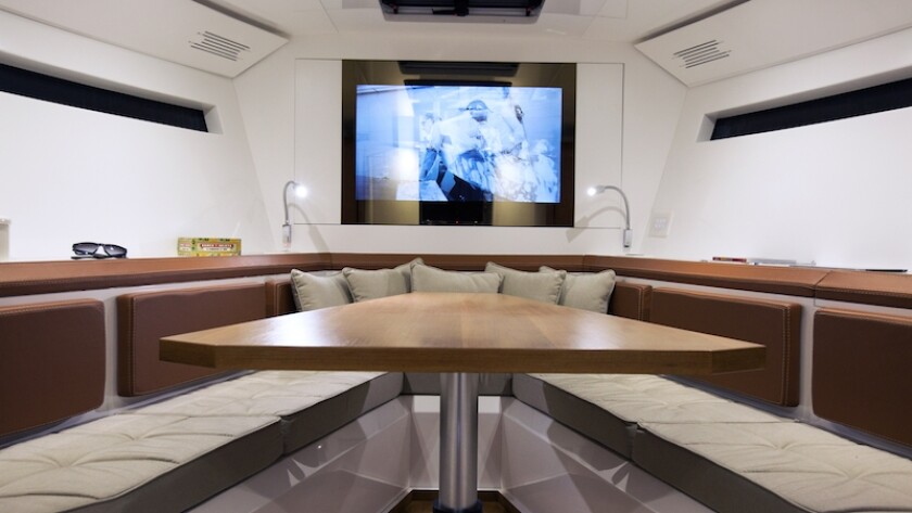 Evo offers a mirror-integrated television