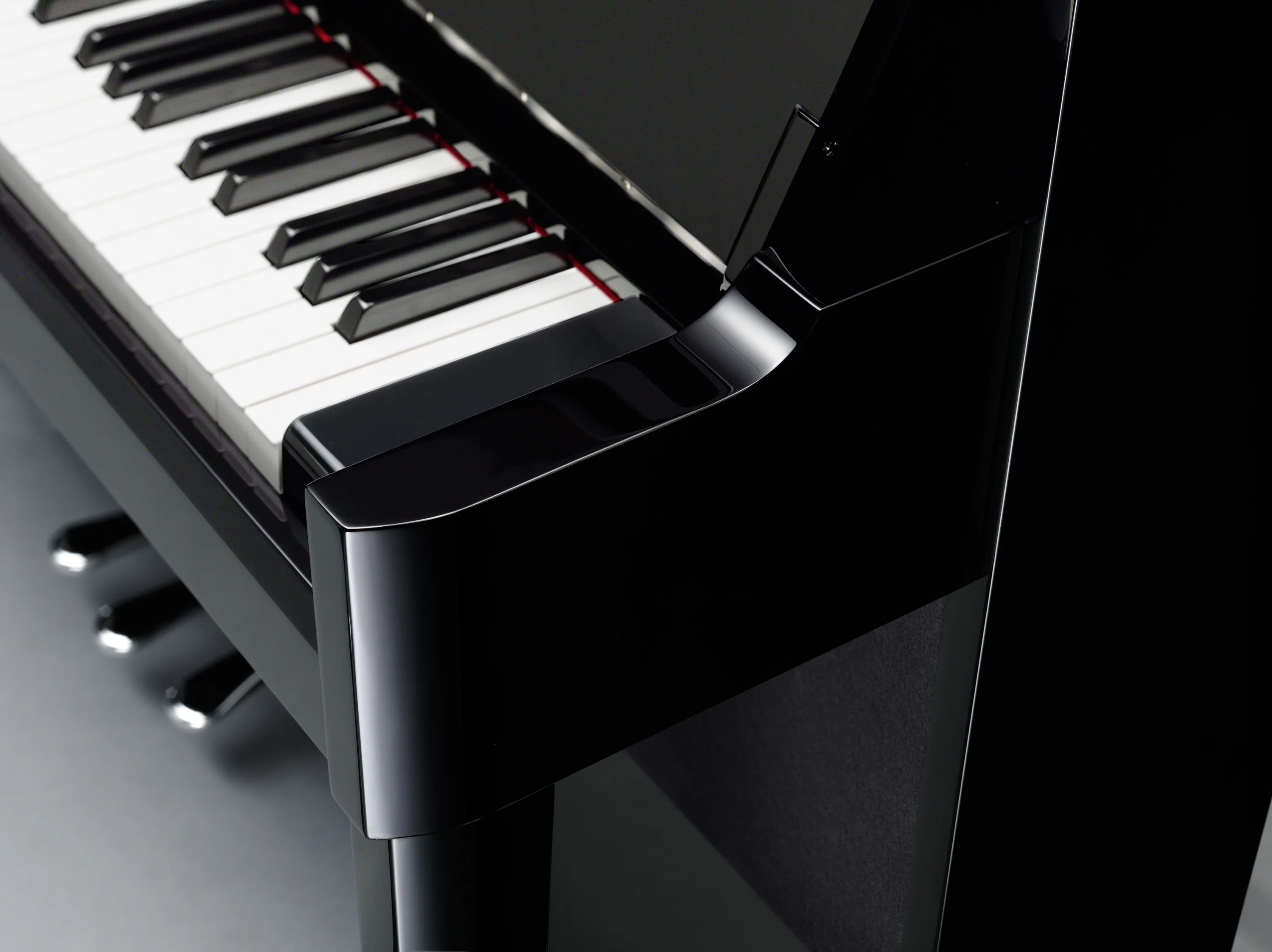 Yamaha says that the action is so good as to be almost indistinguishable from a traditional acoustic