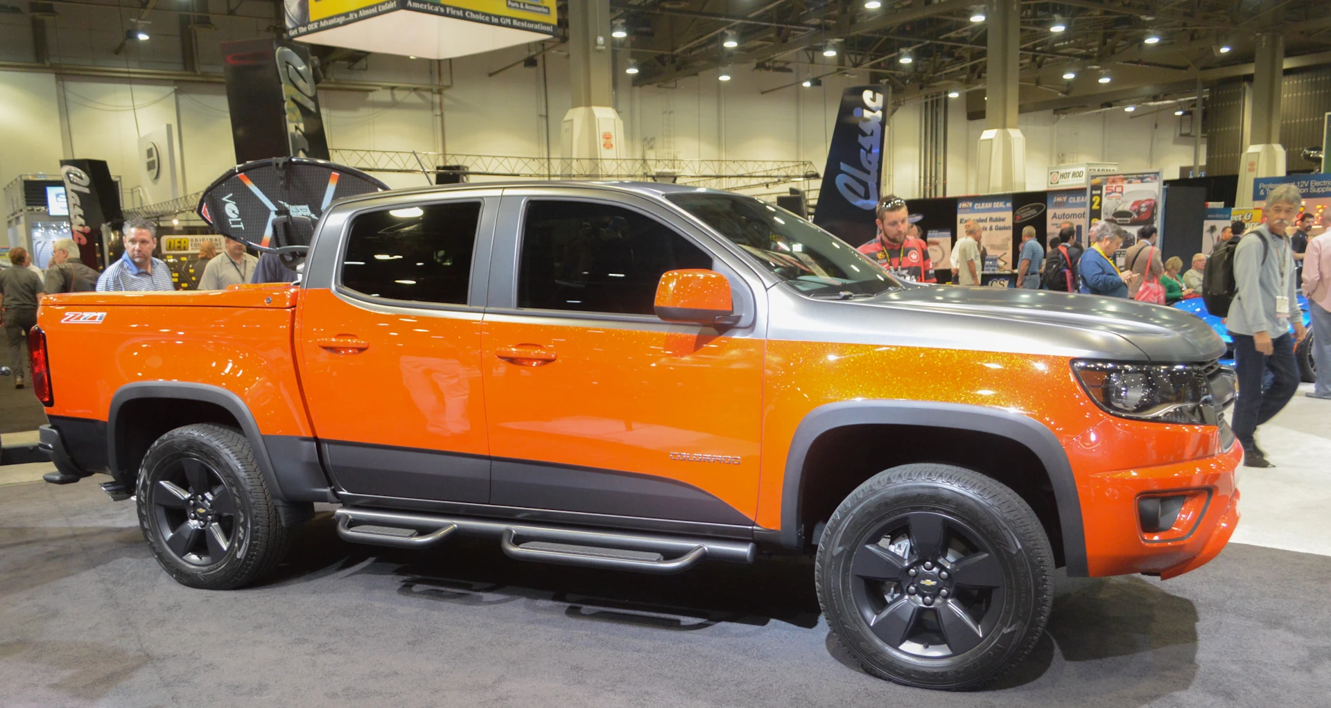 The Chevy Colorado Z71 is ready to roll to the marina (Photo: C.C. Weiss/Gizmag)