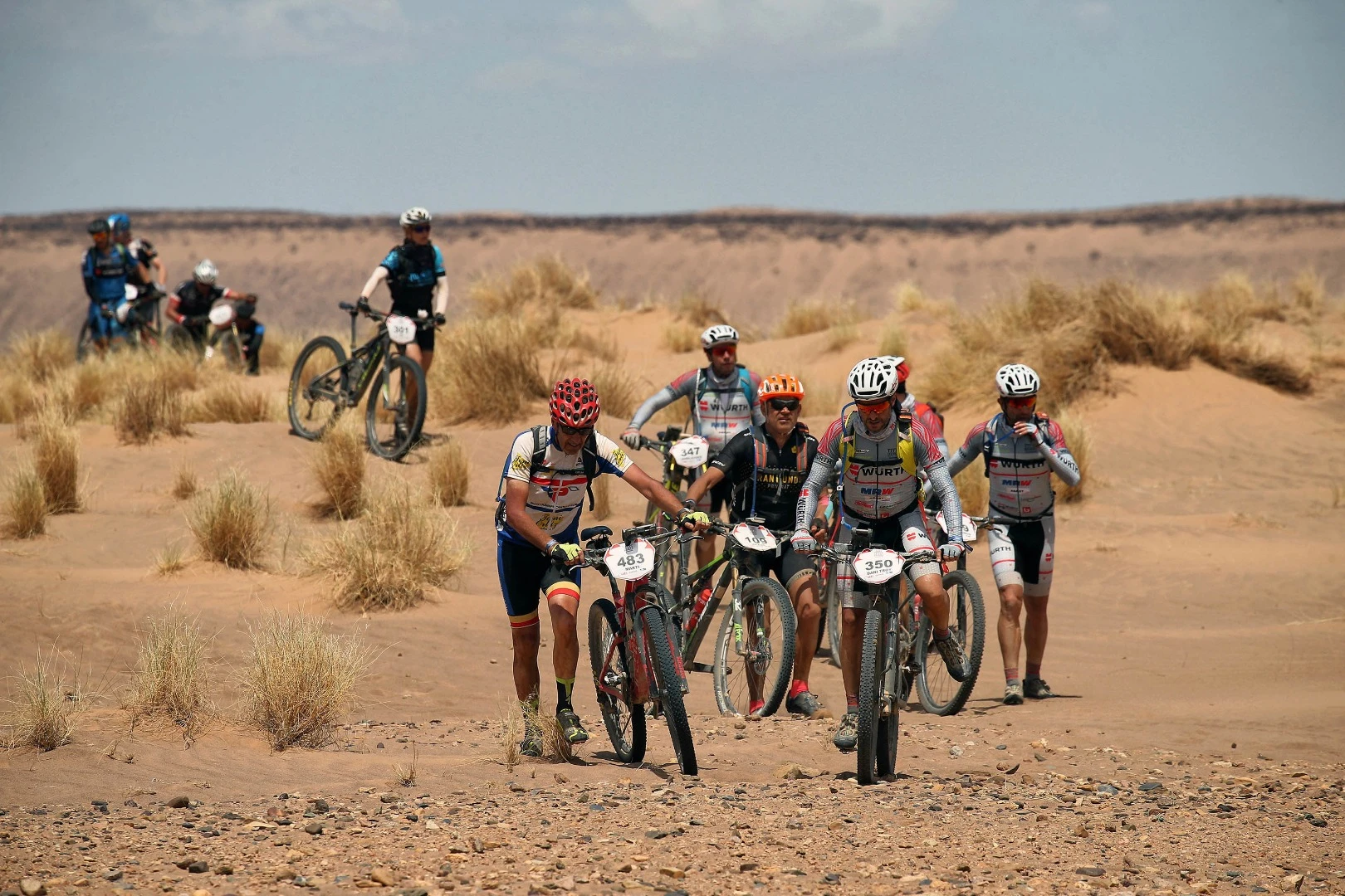 The going gets tough at the 13th Gaes Titan Desert race