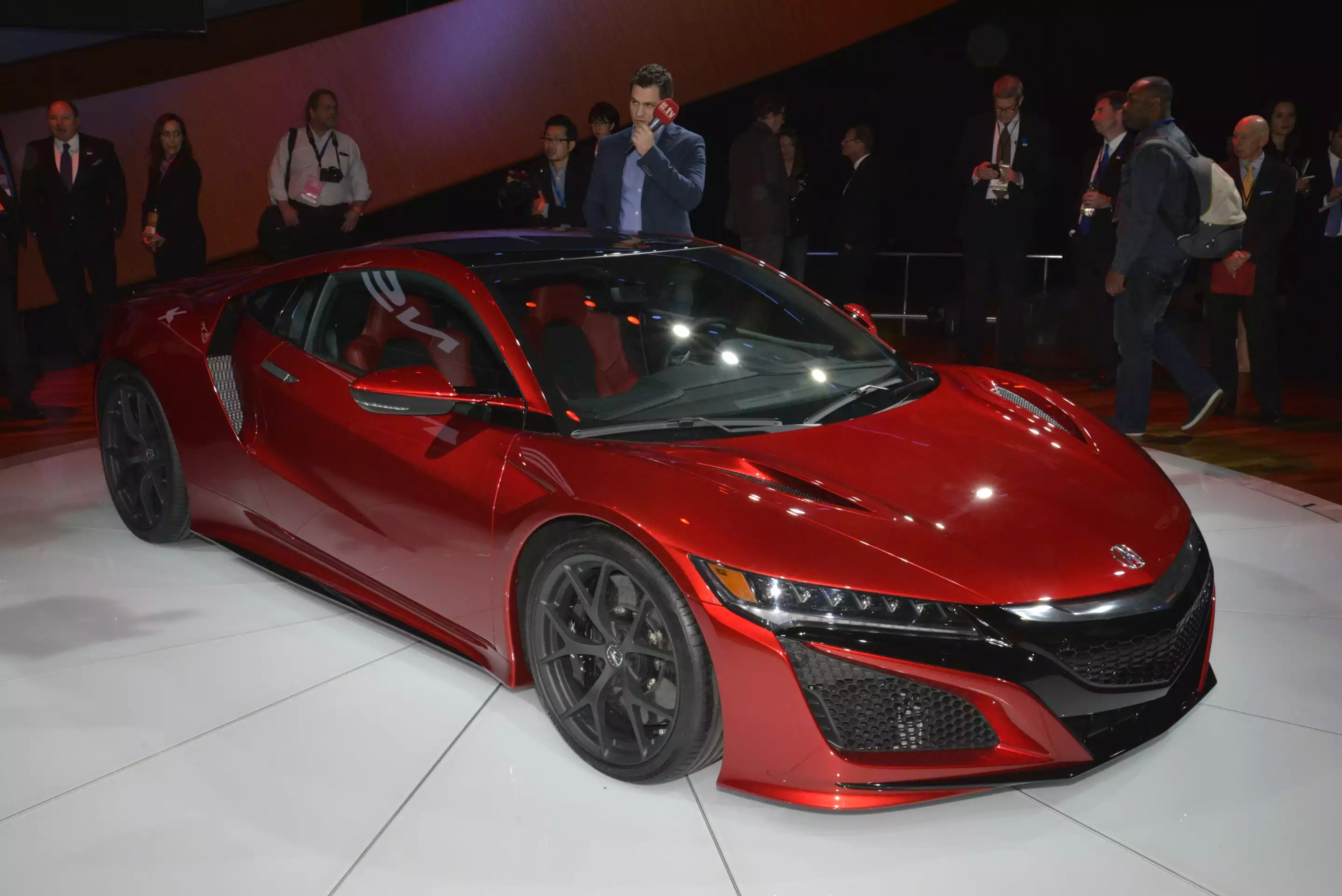 The production spec Acura NSX Version 2.0