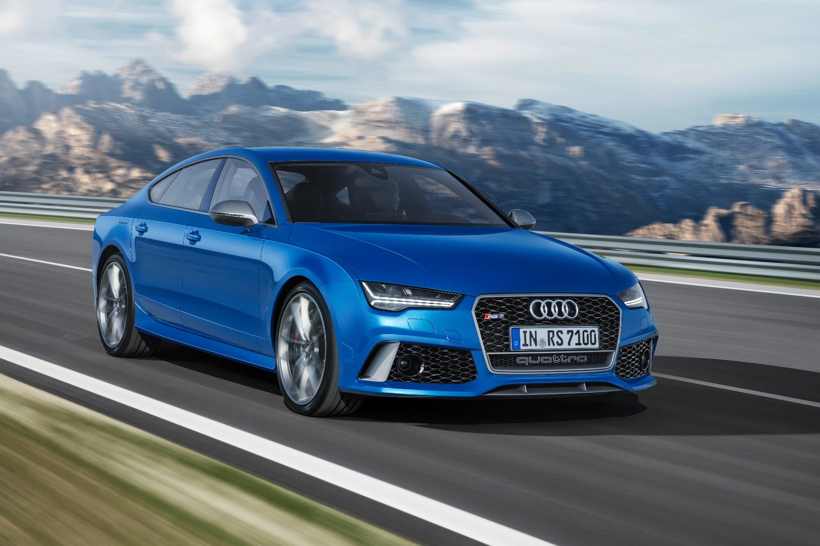 Audi's all-wheel drive system is standard on both cars