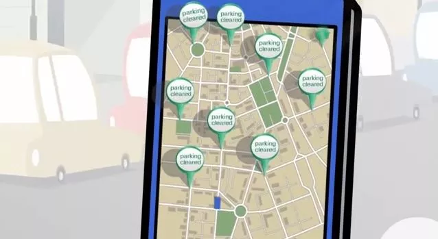 Anagog monitors users' smartphones to determine when they've left a parking spot, so it can let other users know that the spot's available