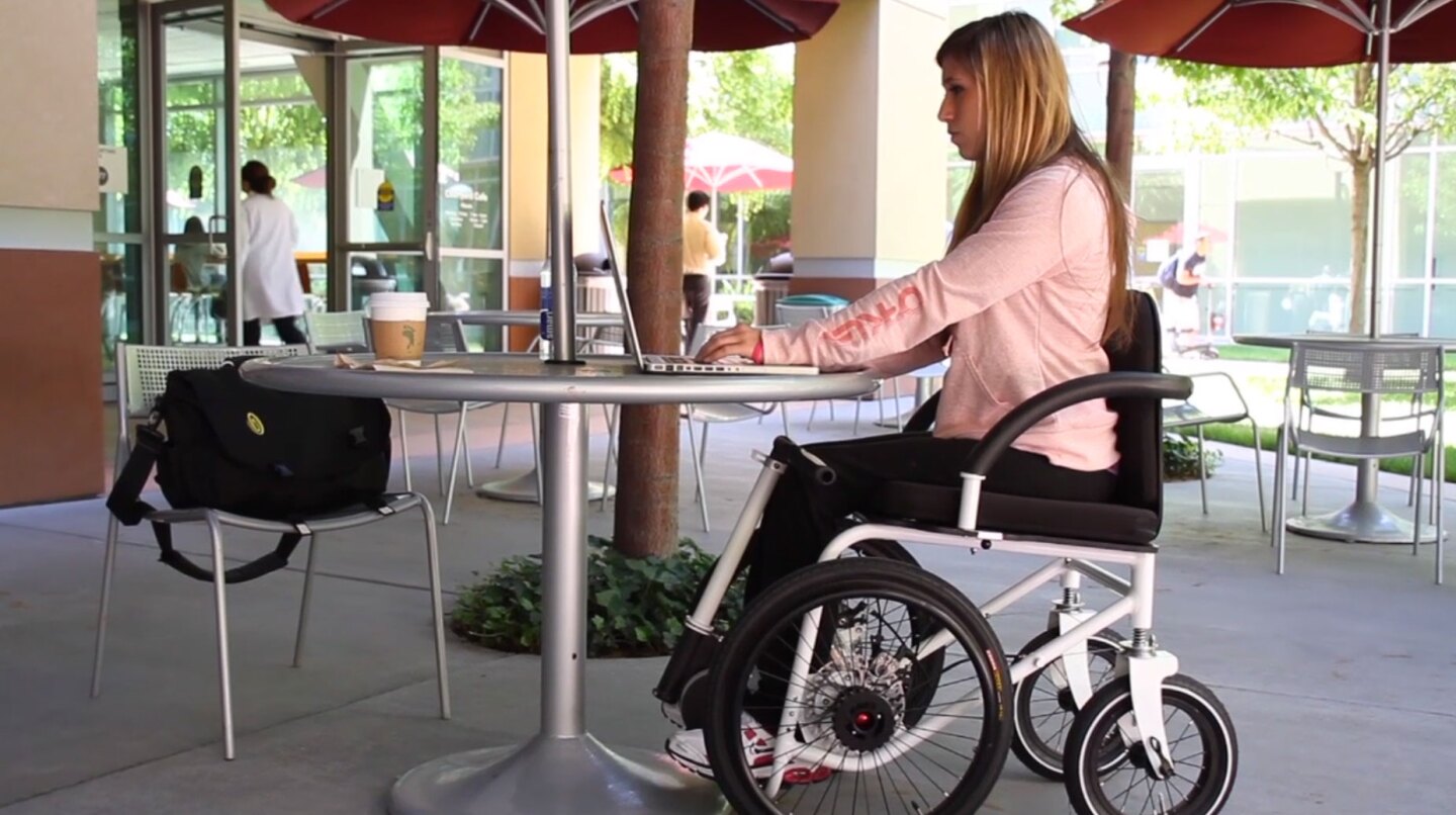 RoChair offers a unique form of wheelchair propulsion