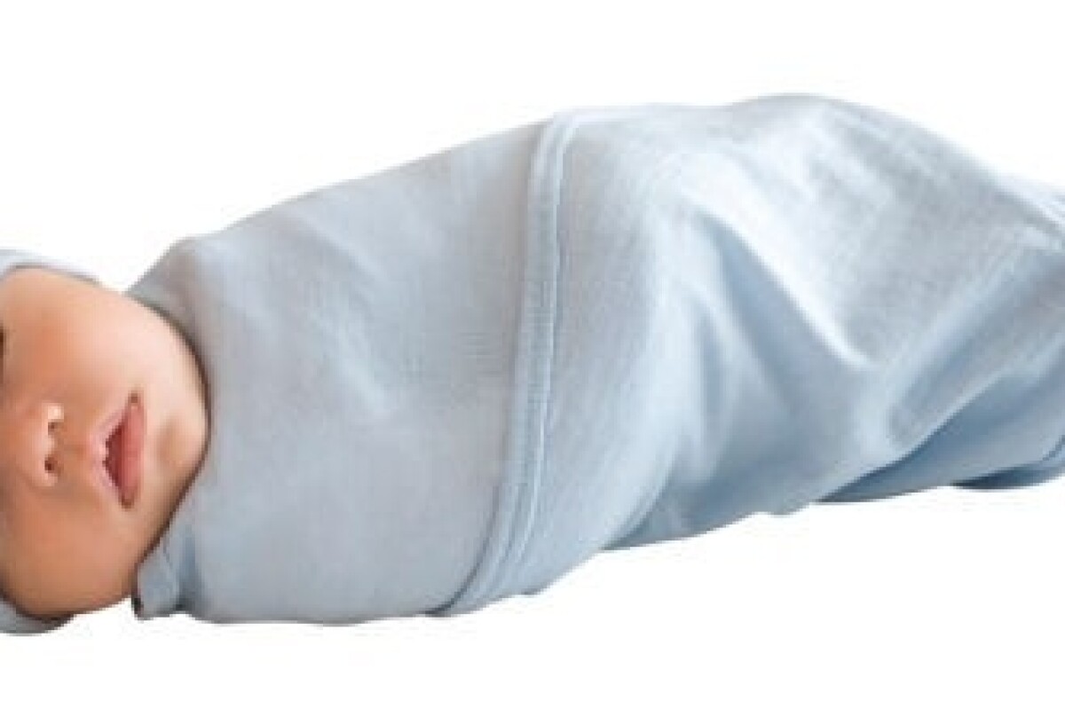 World’s first pure merino baby swaddle