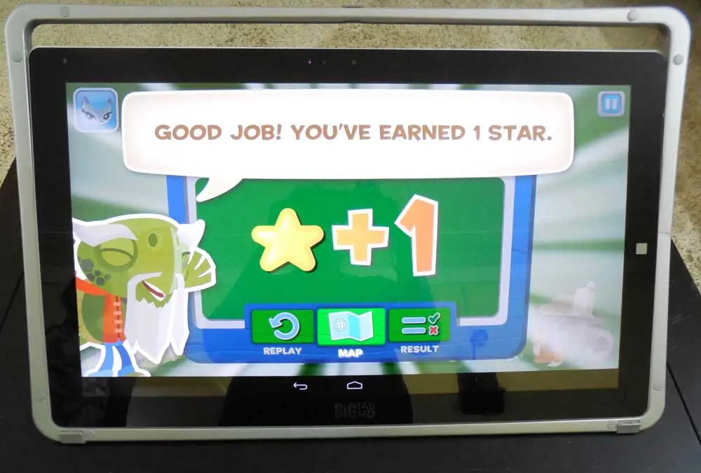 Stars earned can be converted into virtual nabi currency to buy more apps and games (Photo: Lakshmi Sandhana/Gizmag.com)