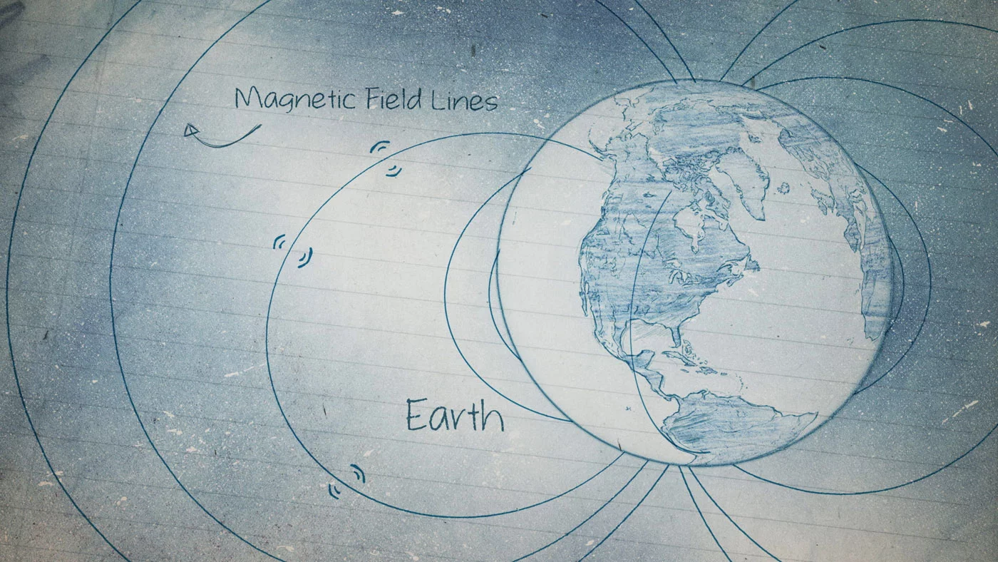 Scientists are working on a technique to use satellite observations of magnetic fields to measure heat stored in the ocean
