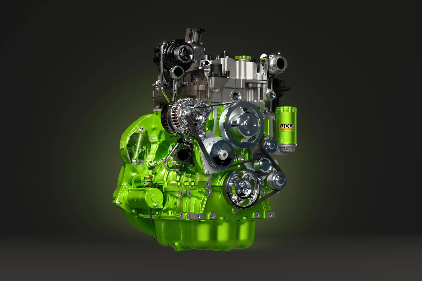 The Hydromax is powered by twin JCB "digger" engines, producing a total of 1,600 hp