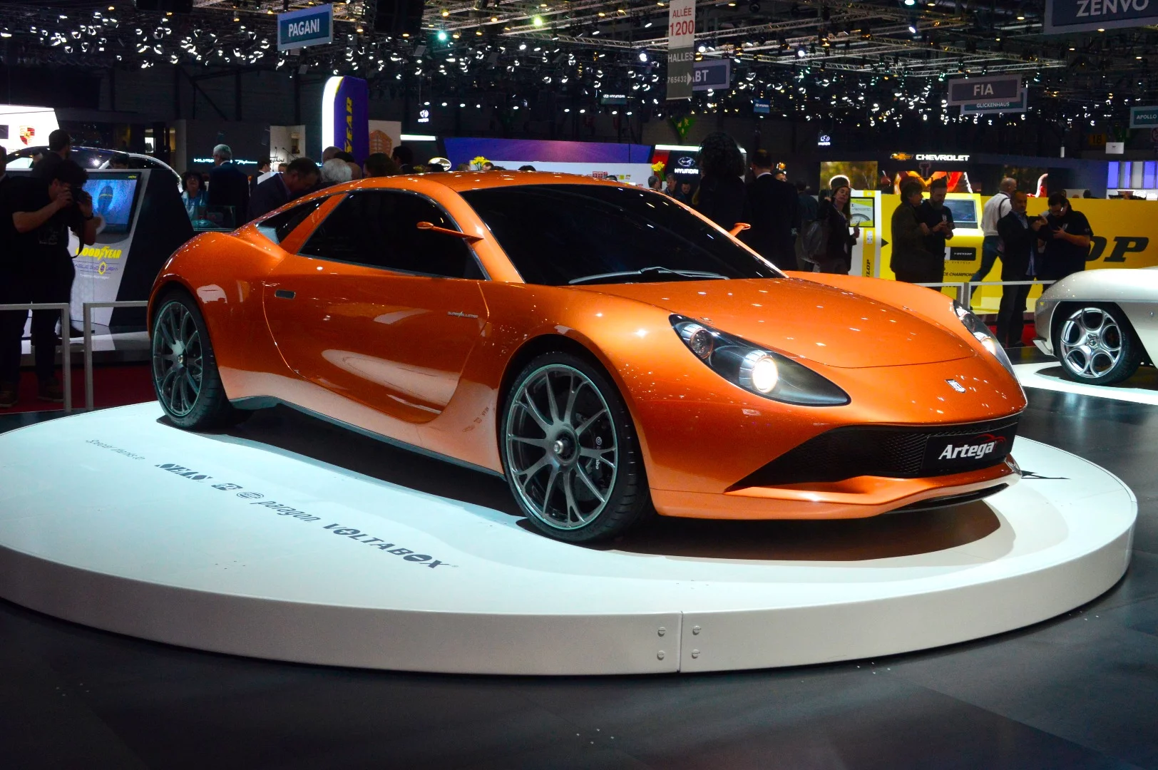 Artega's Scalo Superelletra debuts at the 2017 Geneva Motor Show