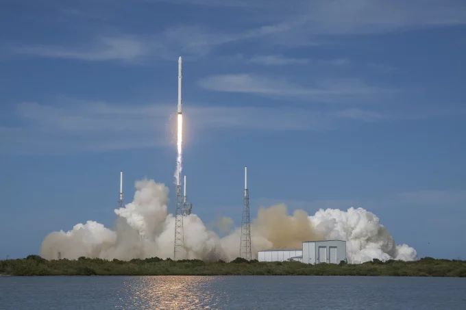 The A3R launched to the ISS aboard a SpaceX rocket in April