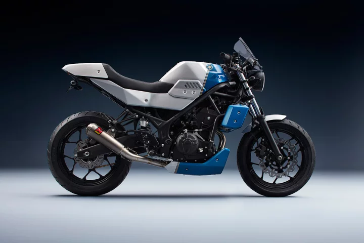 Bunker's Janus body kit for the MT03, exhaust not included