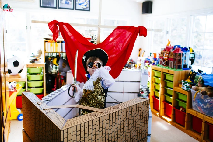 Using both four-plug and smaller, single-plug blocks, kids can construct anything from the impenetrable walls of a castle to stages for their puppet shows
