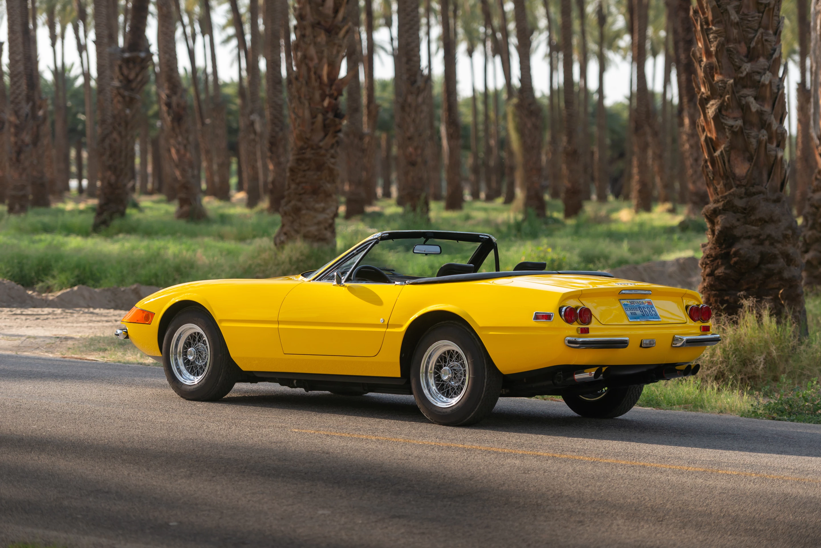 This 1971 Ferrari 365 GTS/4 Daytona Spider sold for $2,452,500 at RM-Sotheby's Amelia Island Auction on May 22, 2021