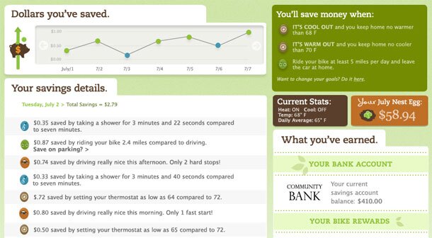 Green Goose was originally developed as a tool for ecological and financial responsibility