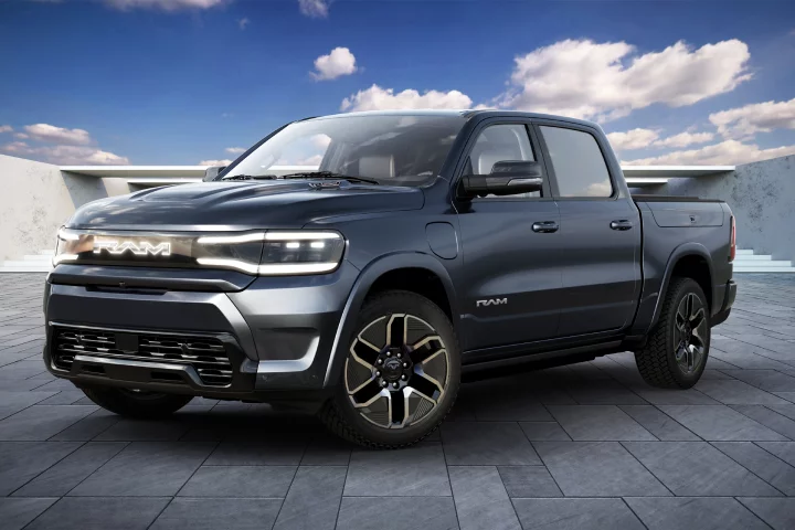Ram shows the first look at the 1500 REV all-electric pickup