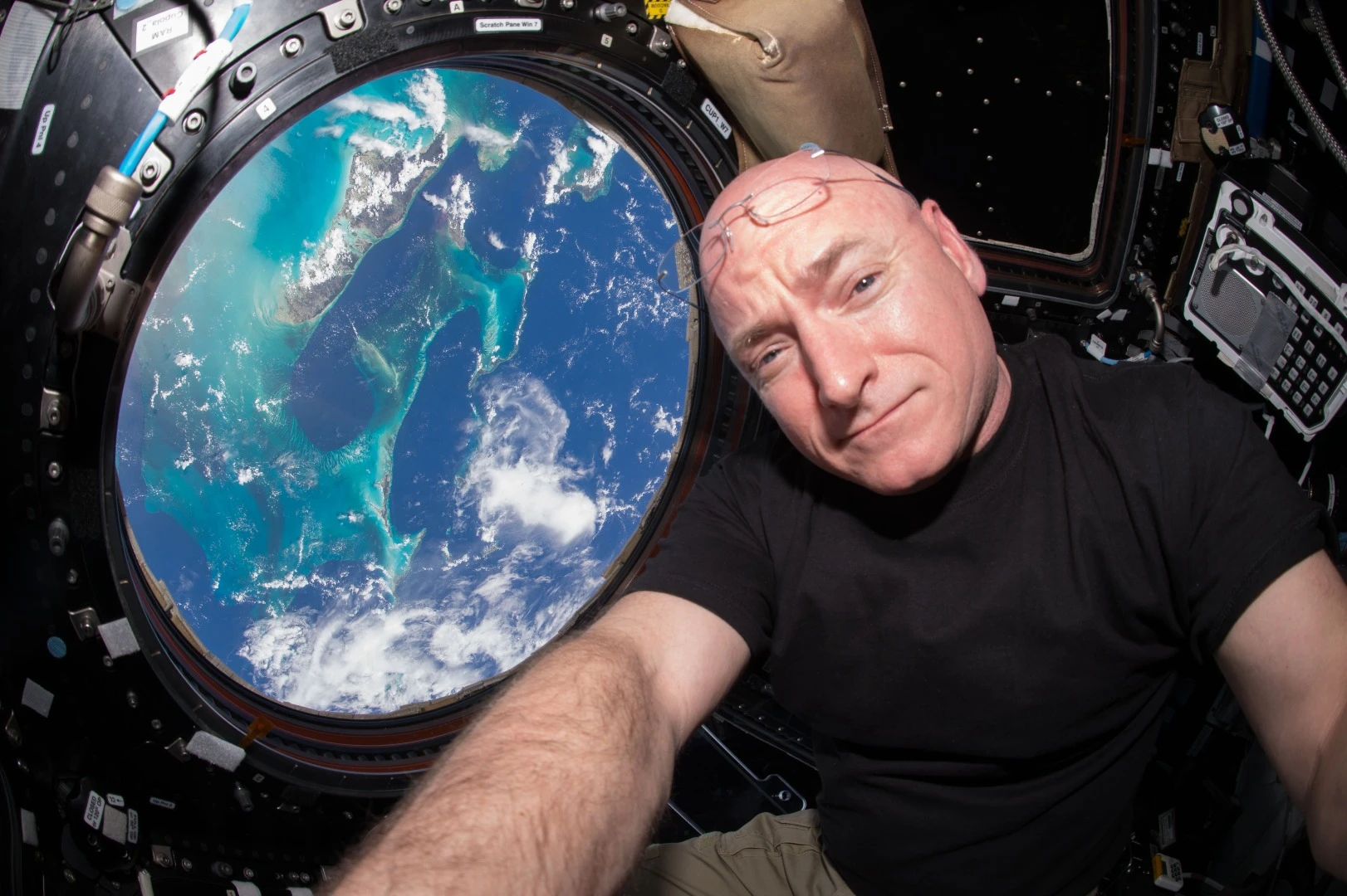 NASA astronaut Scott Kelly has just broken the record for the most time spent in space by a US astronaut