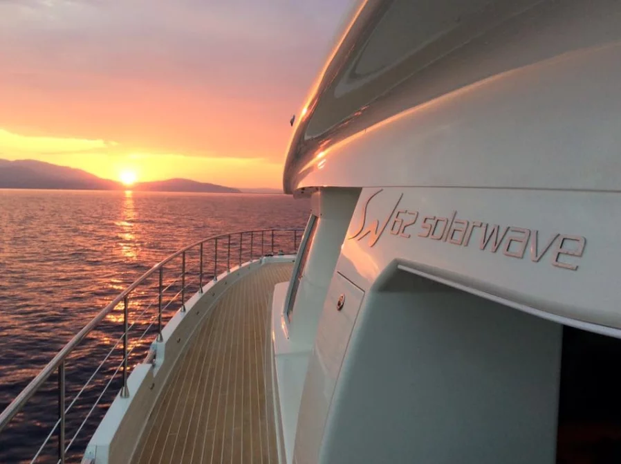 Solarwave 64 at sunset