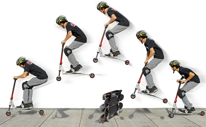 The JumpX can vault over obstacles