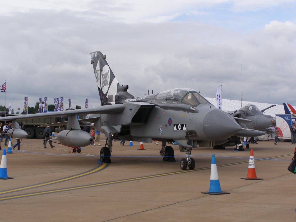 A Tornado from II (AC) Sqn (Photo: MilborneOne/Wikipedia)
