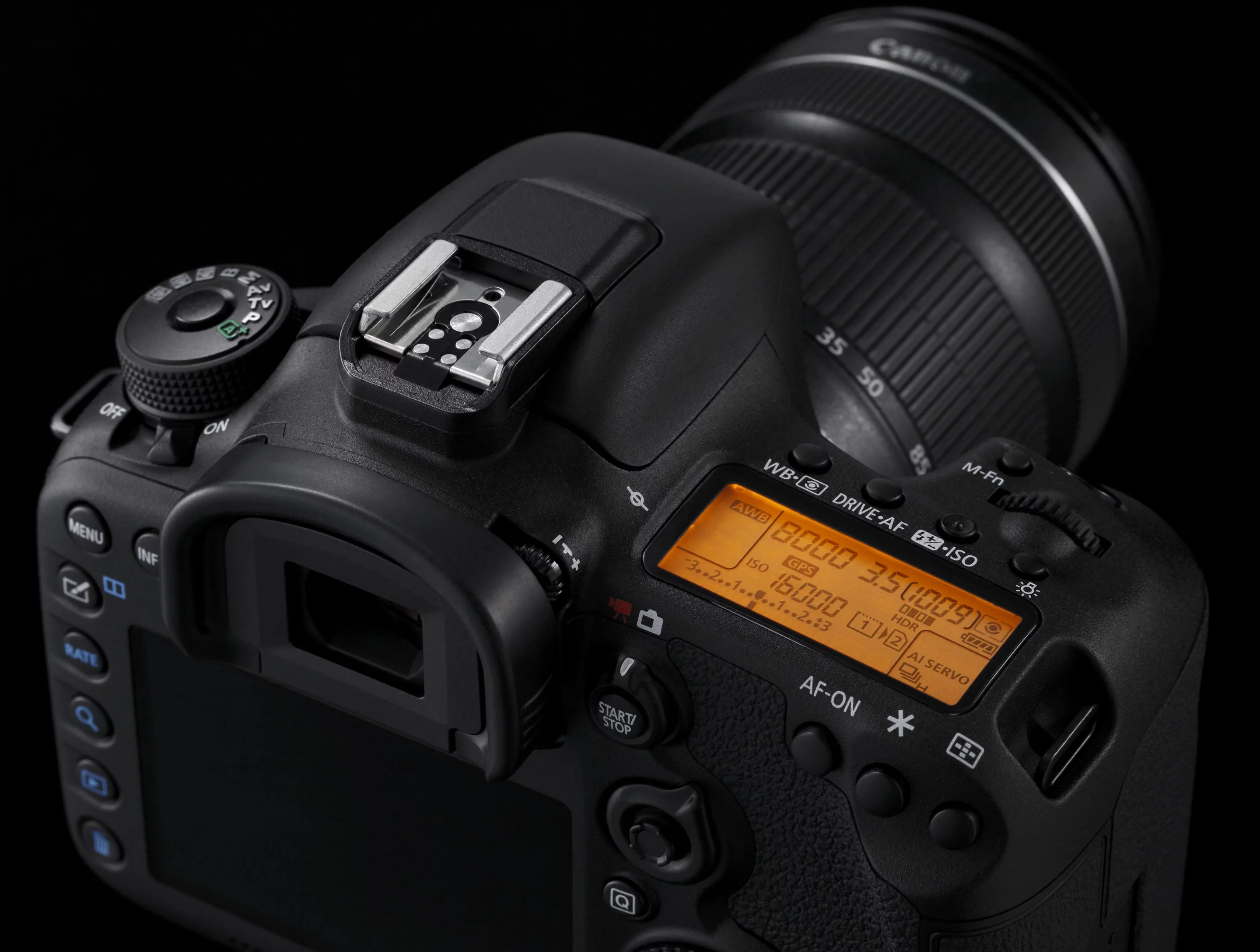 The Canon EOS 7D Mark II feature all the controls you'd expect from a high-end DSLR