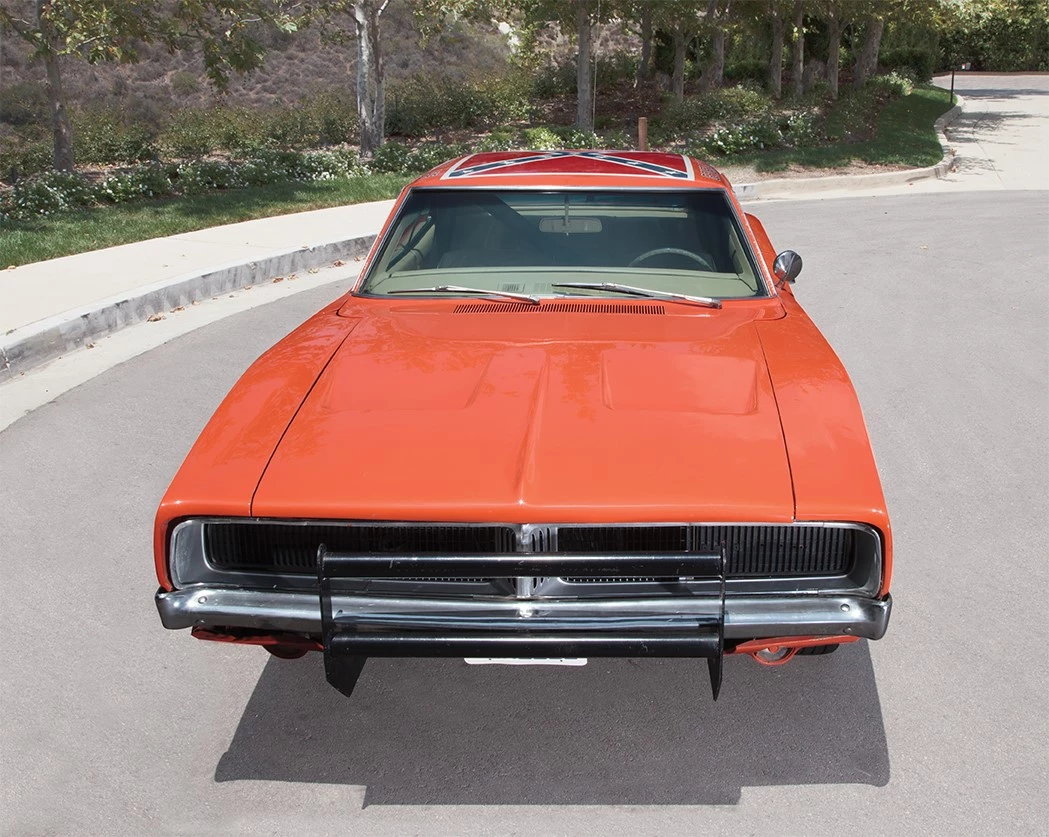 Few nero cars have been as consistently heroic as this pristine screen-used “General Lee” 1969 Dodge Charger (estimated $100,000 to $150,000) from the 1979-1985 CBS TV series 'The Dukes of Hazzard' which was destroyed more than 300 times on screen.