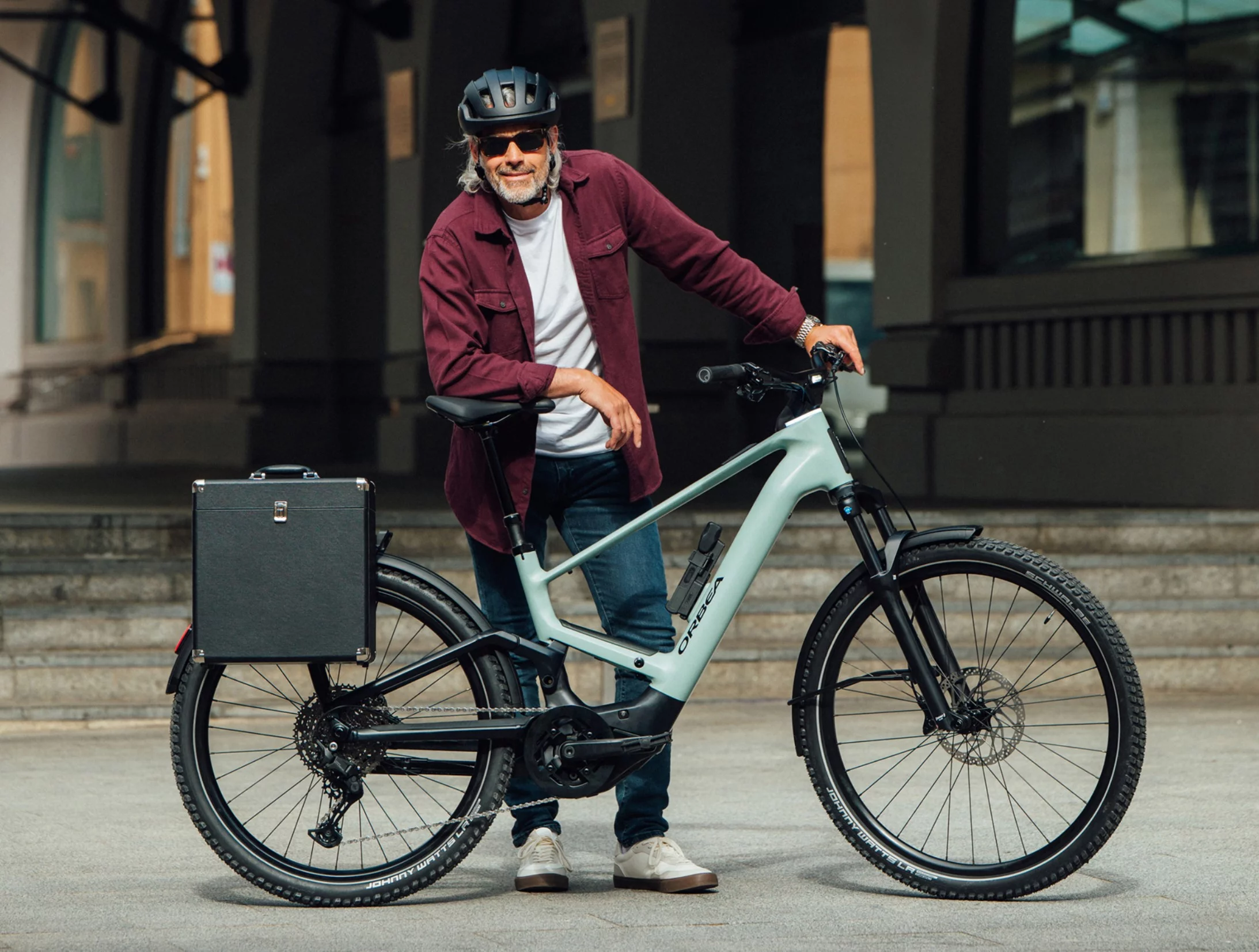 The Muga is designed to tackle city streets, cobbled town centers, urban sprawls and off-road adventures