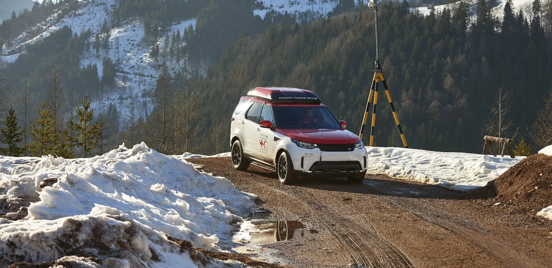 Land Rover does seem pretty serious about putting its Project Hero vehicles into action