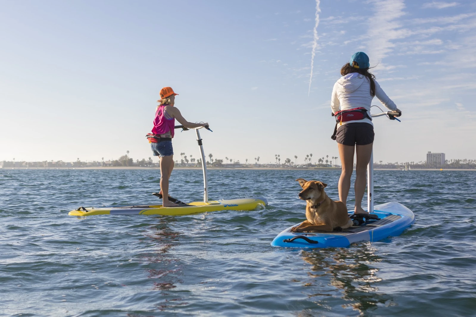 Not content with rescuing kayakers' tired arms with its highly efficient pedal-propulsion system, water sports specialist Hobie is now setting its sights on those who like to take to the water upright