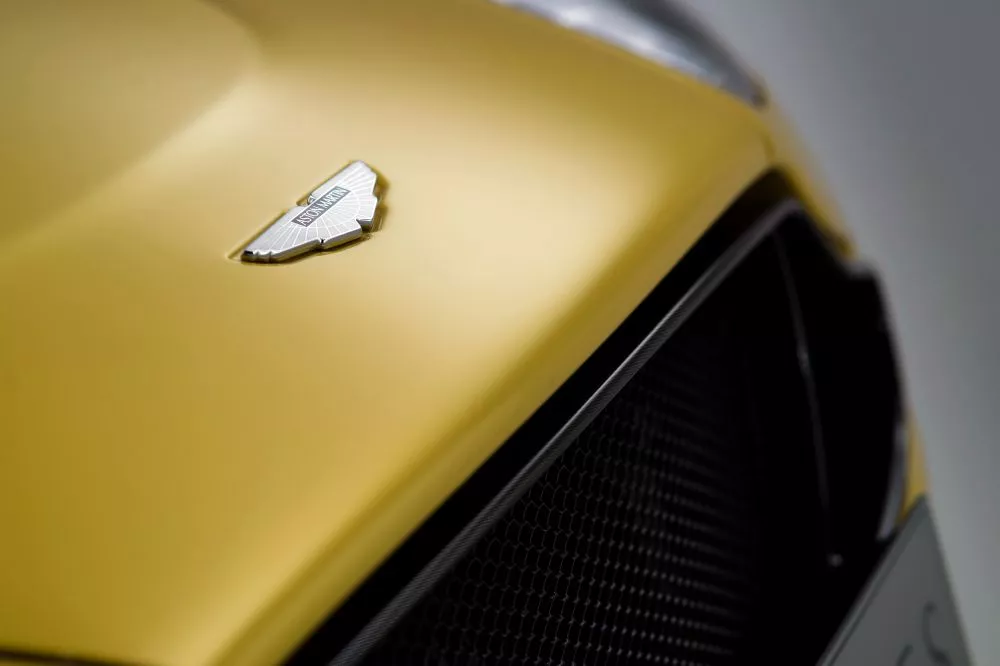 S gets a new carbon fiber grille inspired by Aston Martin's CC100 Speedster Concept