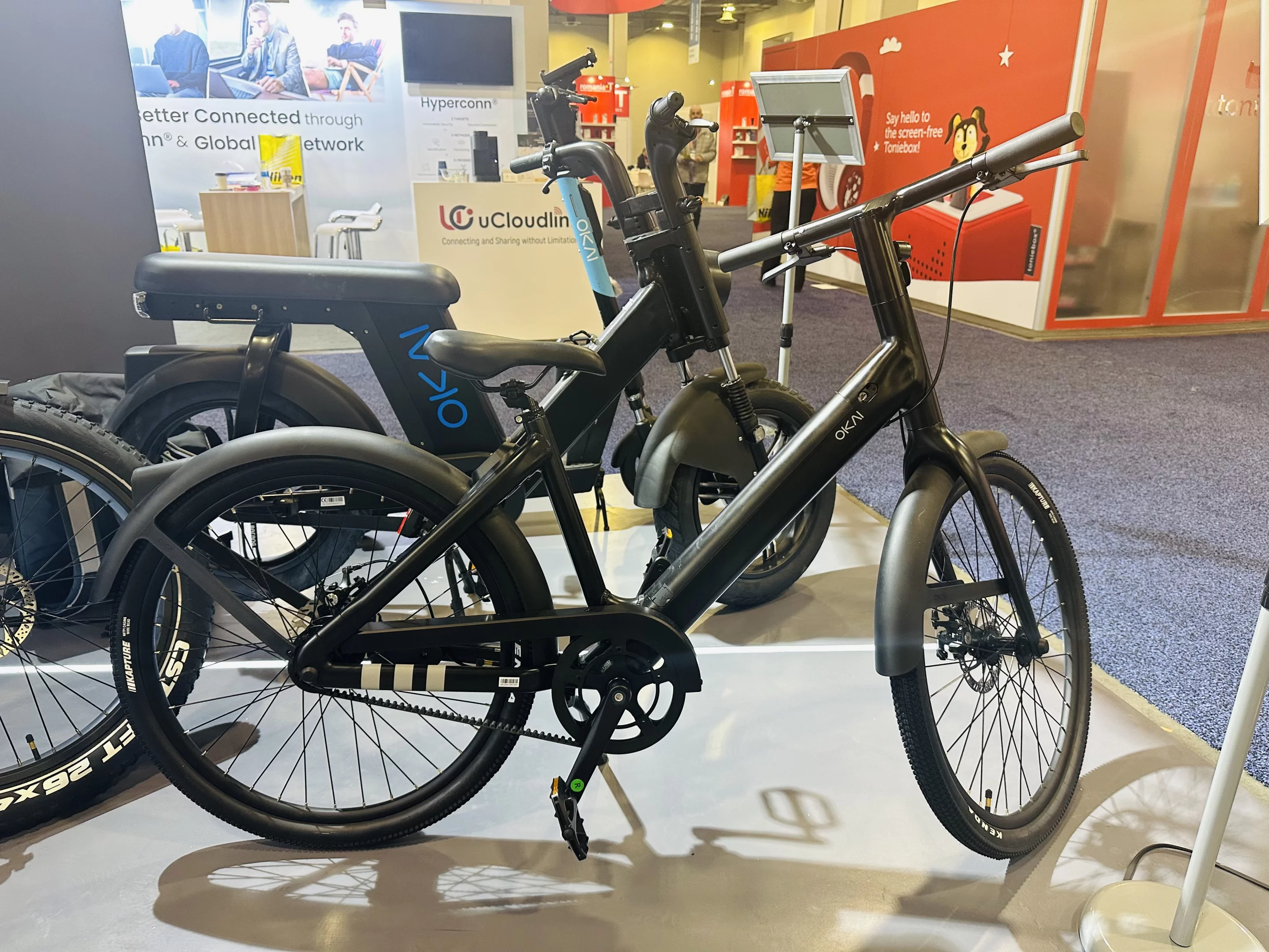 The EB60 commuter will be available in step-through and step-over models from May in Europe, followed by the US later in the year