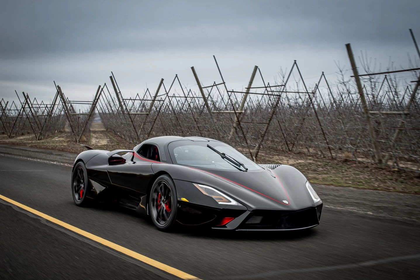 Wickedly aerodynamic design