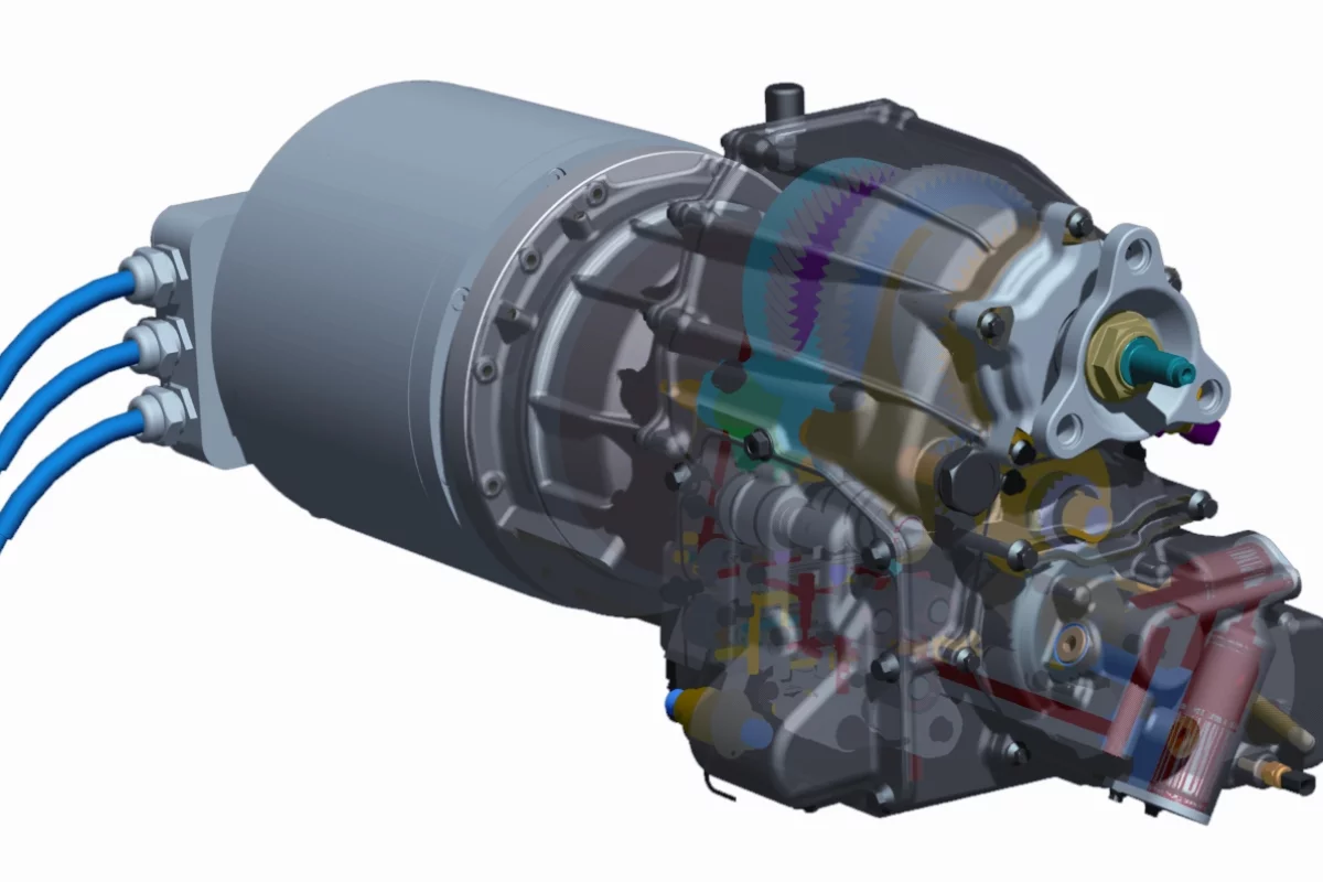 Antonov has developed a 3-speed transmission for electric vehicles from the ground up