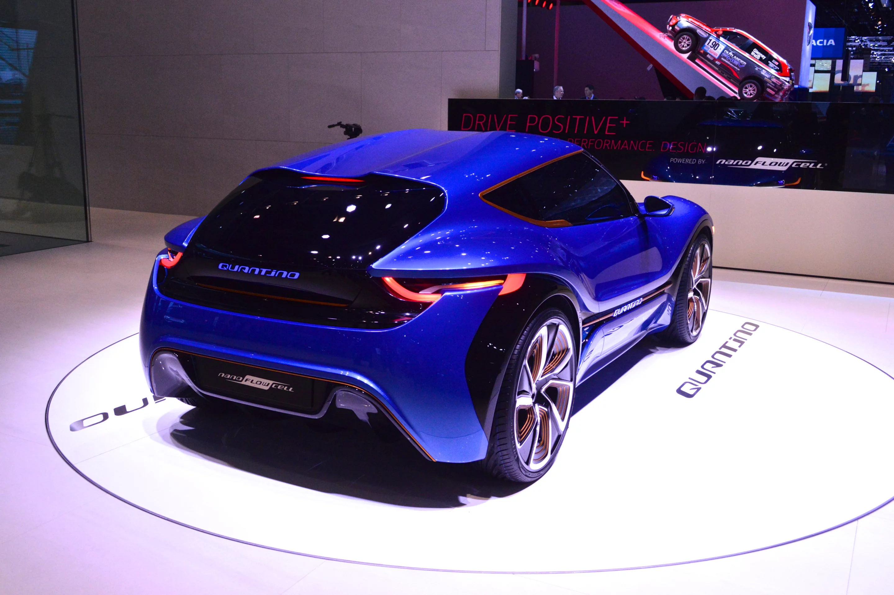 The Quantino isn't quite ready for testing, but Nanoflowcell plans to have a test car on the street later this year (Photo: C.C. Weiss/Gizmag.com)