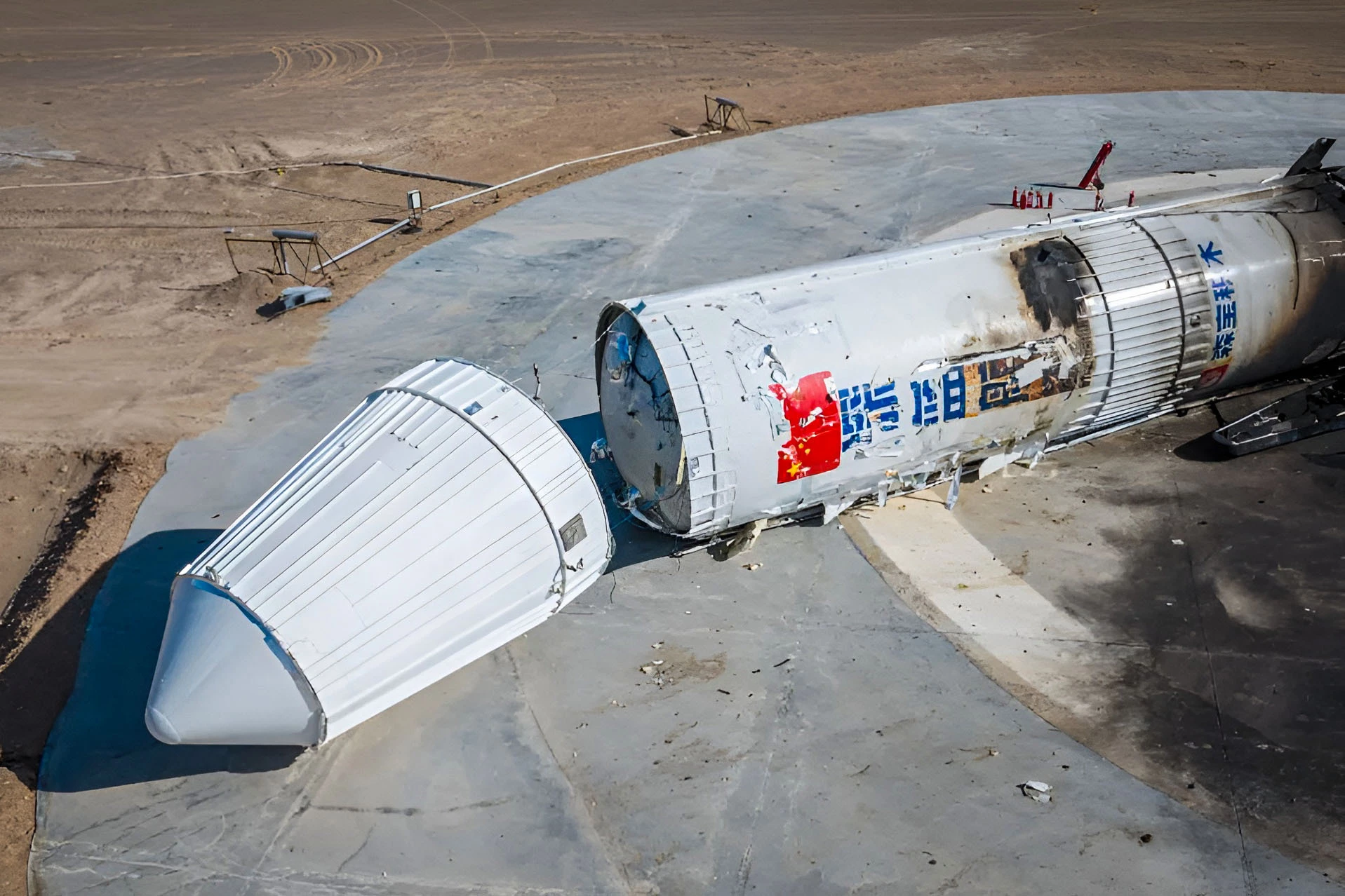 Nebula-1 a bit worse for wear aftert