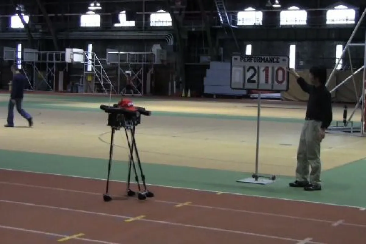 Cornell University's Ranger robot has beaten its own endurance record, by walking 40.5 miles on a single charge (Images: Cornell University)