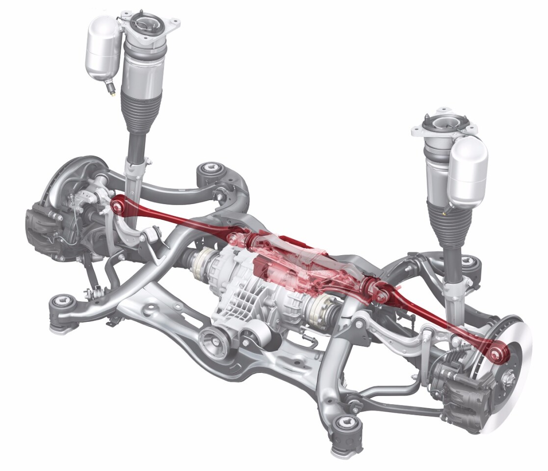 Audi’s active suspension prepares for the road ahead