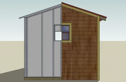 Weather tight building shell