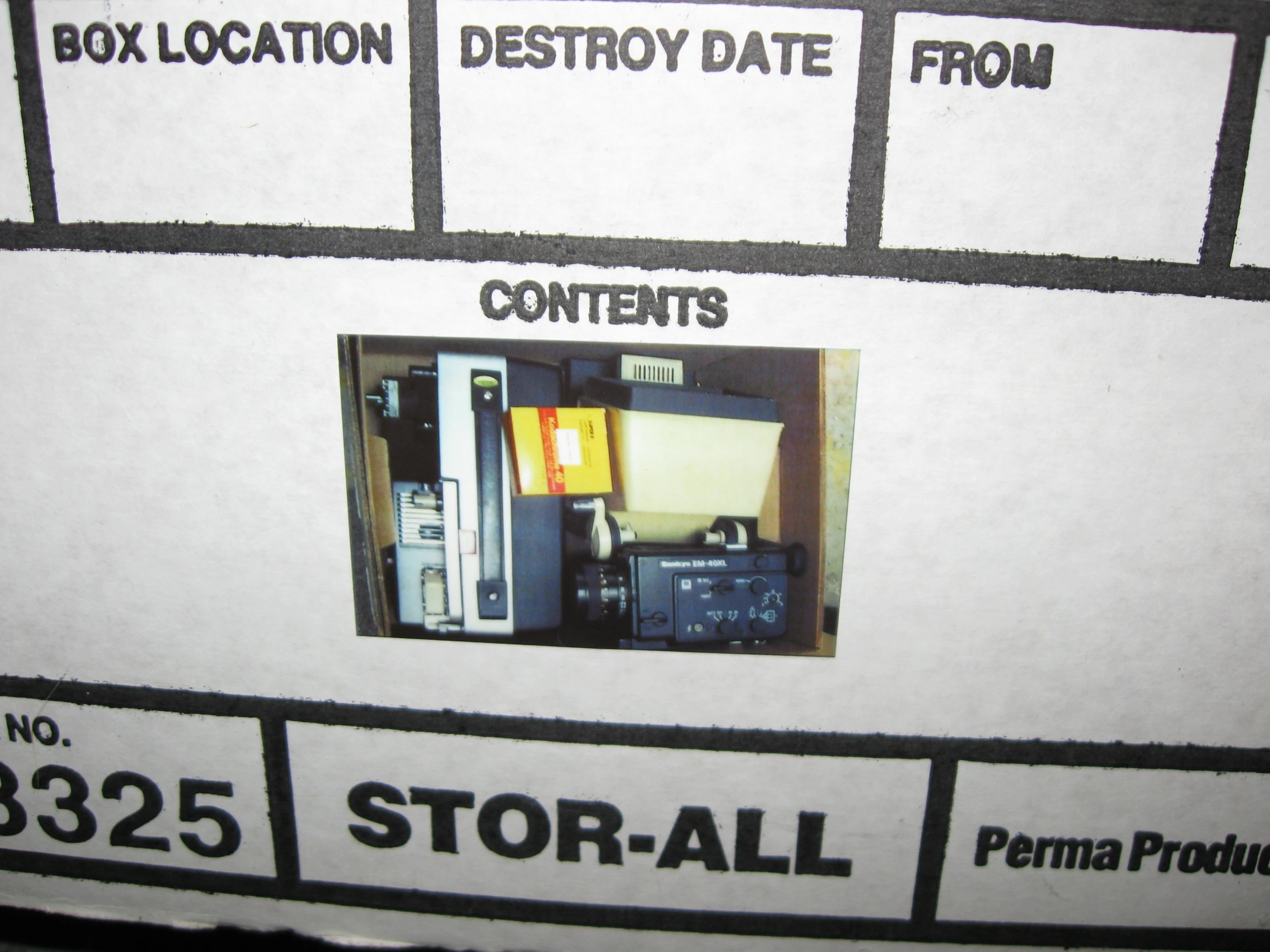One possible use for the Polaroid Z2300's stick-able prints