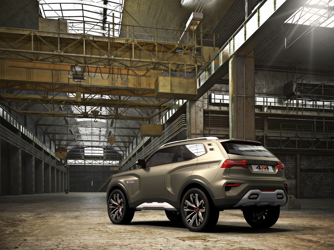 Lada 4x4 Vision: a compact SUV