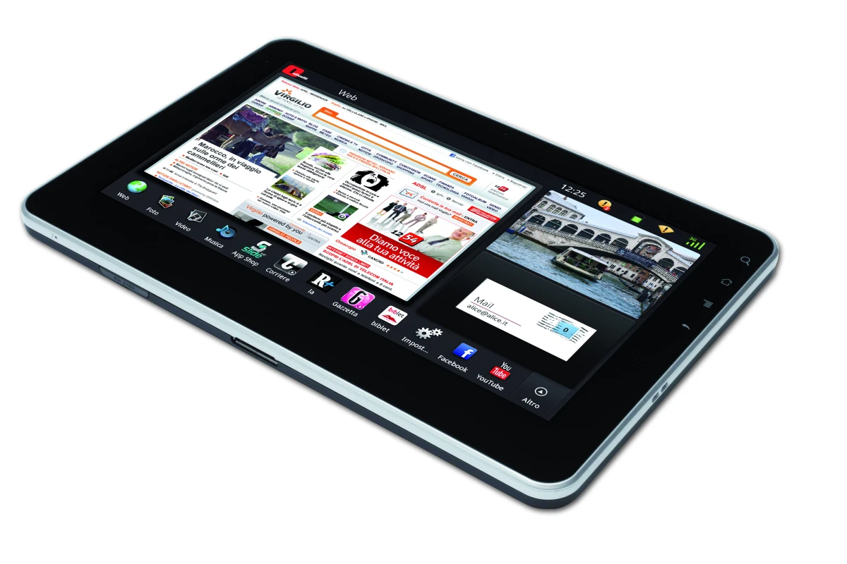 Olivetti has announced Italy's first entry into the tablet market - the Android-based OliPad 100