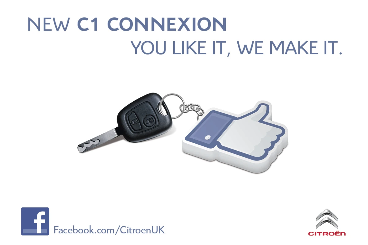 Citroen is crowd sourcing the design of a new C1 variant through Facebook