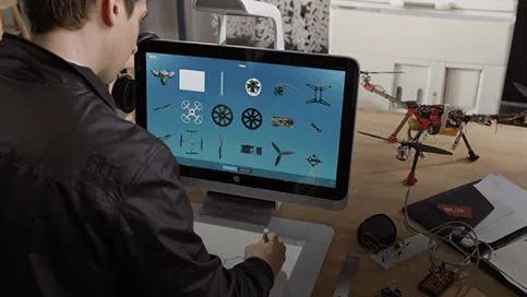 HP envisions its all-in-one Sprout desktop as the first step in a bright future for immersive computing
