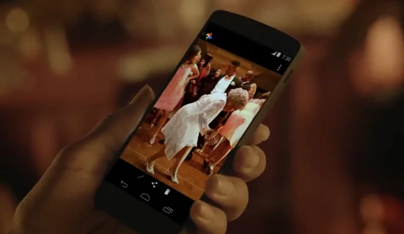 The 8 megapixel camera is a big improvement over the Nexus 4