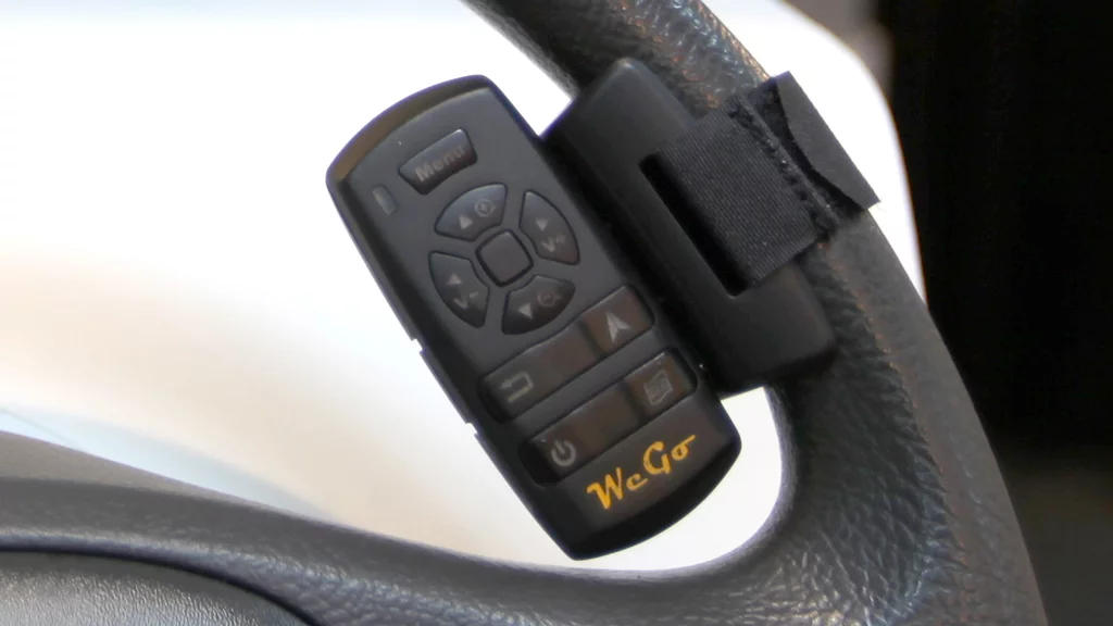 The WeGo wireless remote control unit