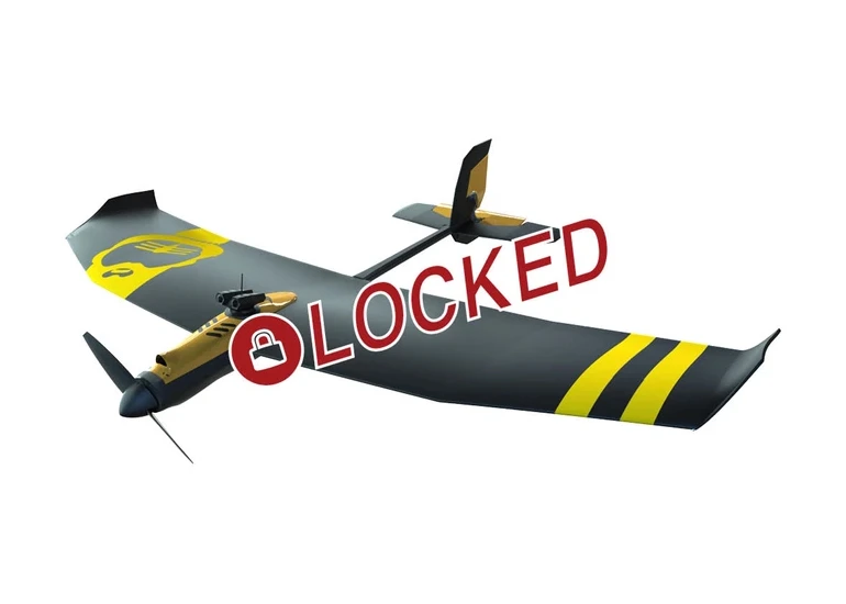 The tobyrich.guru drone offers 4G/LTE connectivity, but is currently locked as a Kickstarter stretch goal