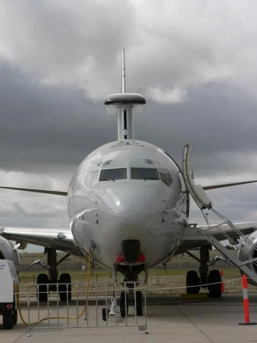 The WedgTail recently went on display at the Melbourne International AirShow