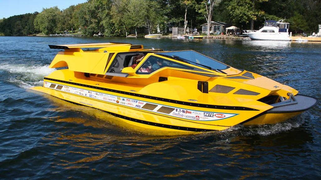 The Dobbertin HydroCar on a test-launch